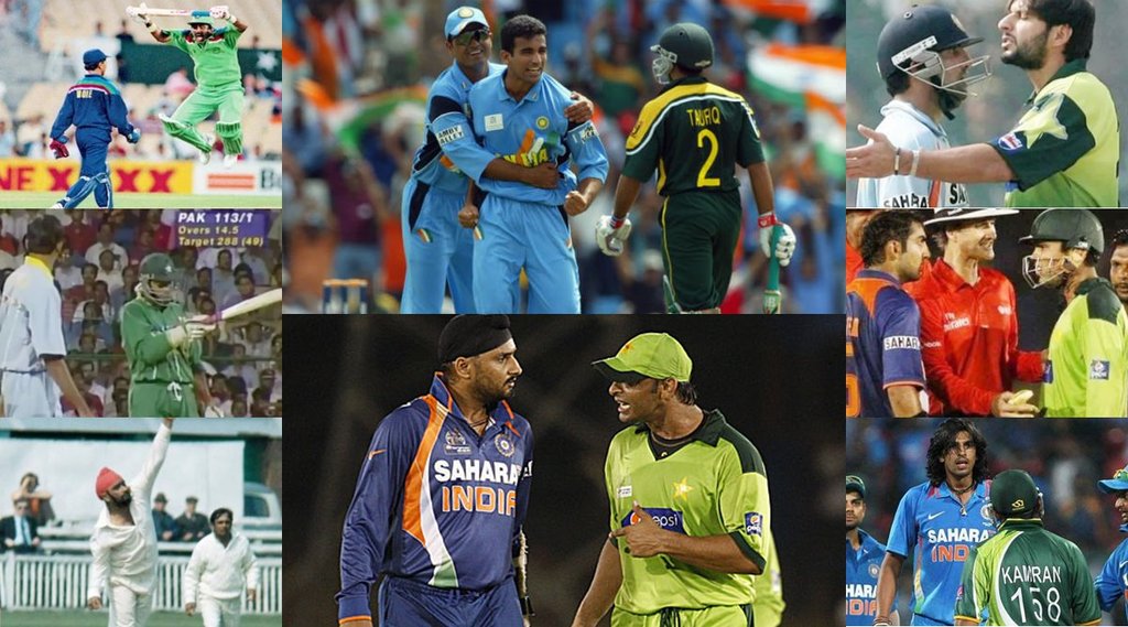india-pakistan-match-fights-javed-miandad-jump-to-gautam-gambhir-shahid-afridi-harbhajan-singh-shoaib-aktar-all-fights-story-before-t20-world-cup-2021
