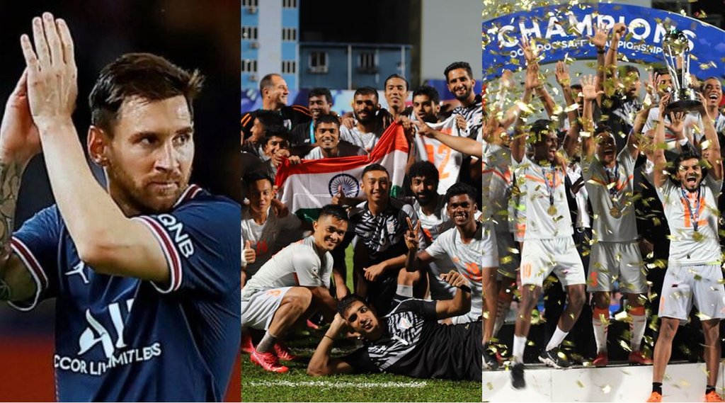 indian-football-team-wins-8th-saff-cup-captain-sunil-chhetri-levels-star-footballer-lionel-messi-in-terms-of-international-goals-video