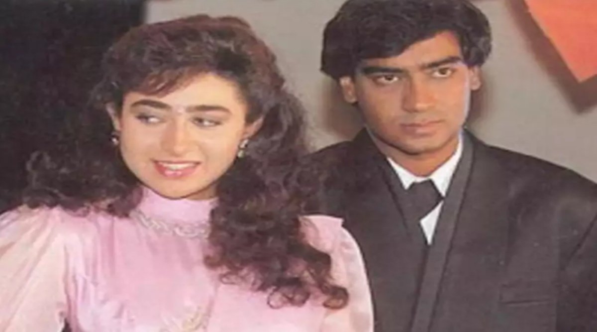 karishma kapoor, ajay devgan, madhuri dixit