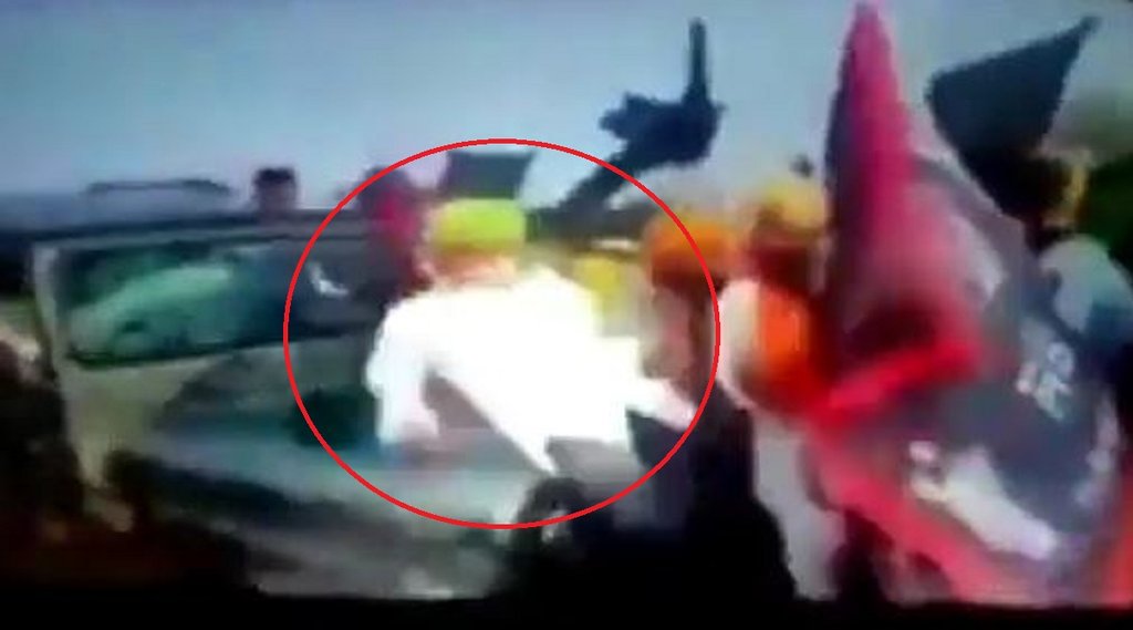 lakhimpur kheri viral video, lakhimpur kheri violence