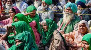 farmers Protest women