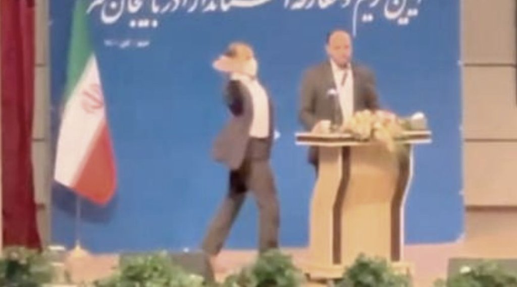 Iran Governor Slapped Iran Governor Slapped