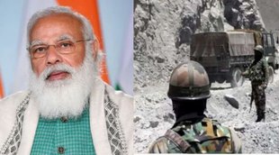 PM Modi , LAC, China