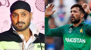 Harbhajan singh, Mohammad Amir