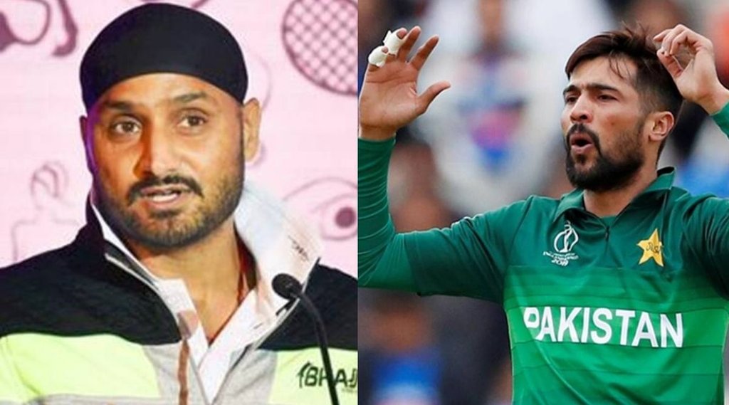 Harbhajan singh, Mohammad Amir