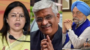 Minakshi lekhi,Shekhawat, Hardeep Puri