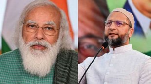 owaisi ,modi, BJP