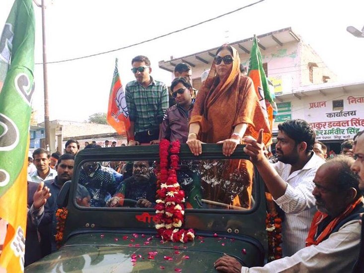बाह सीट से बीजेपी विधायक और भदावर रियासत की रानी पक्षलिका सिंह के पास अपने नाम पर कोई कार नहीं है।  (यह भी पढ़ें: राजा भैया से मुख्तार अंसारी तक, जानिए किस वीआईपी नंबर की गाड़ियों से चलते हैं यूपी के ये 7 बाहुबली नेता )