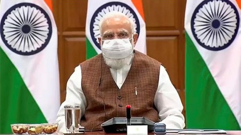 मन की बात कार्यक्रम में 100 करोड़ टीके की खुराक लगने पर प्रधानमंत्री मोदी ने कहा कि इस उपलब्धि के बाद देश नए उत्साह और नई ऊर्जा से आगे बढ़ रहा है। (फोटो: पीटीआई)