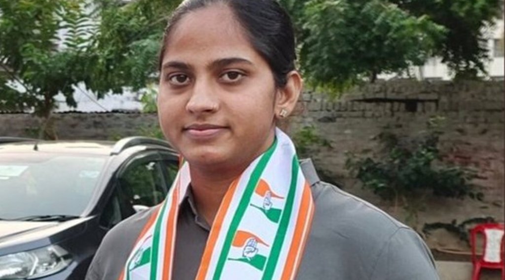 किसान आंदोलन से चर्चा में आई थीं पूनम पंडित। फोटो क्रेडिट- ट्विटर @patel_969
