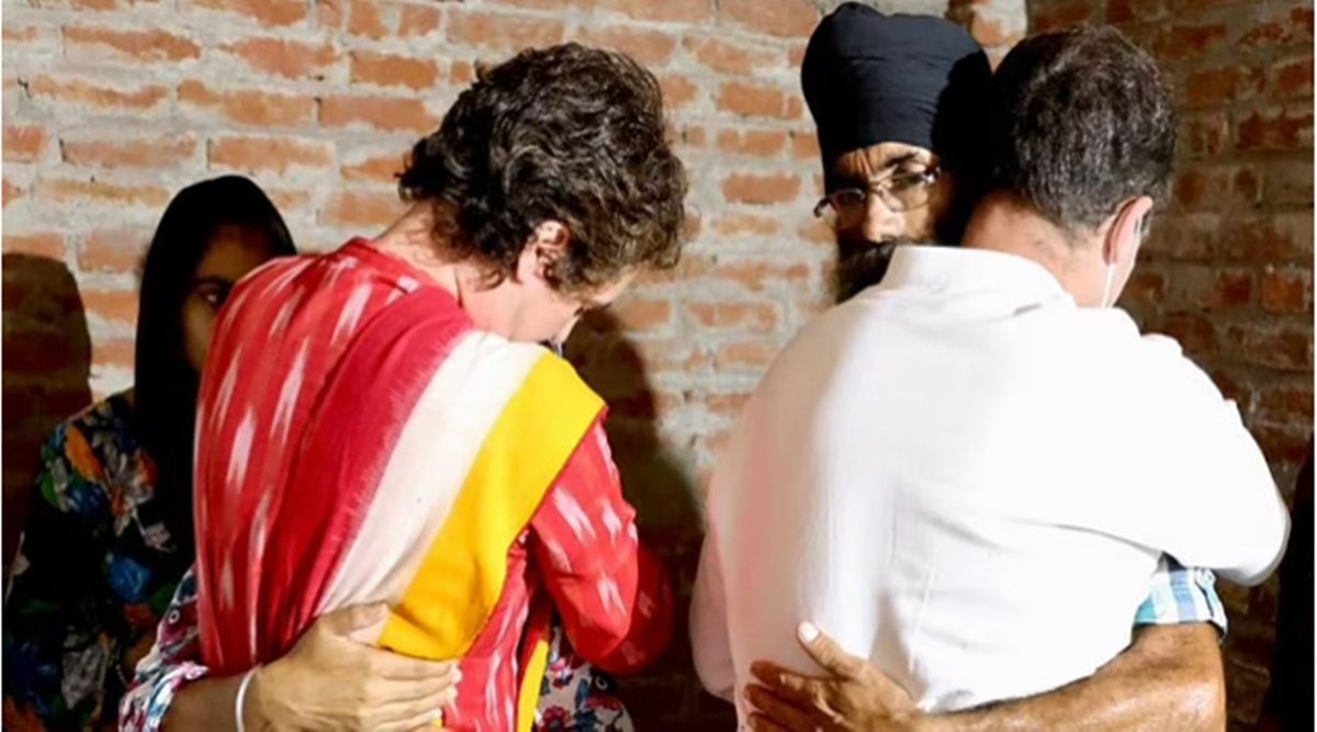 priyanka gandhi, rahul gandhi, rakesh tikait