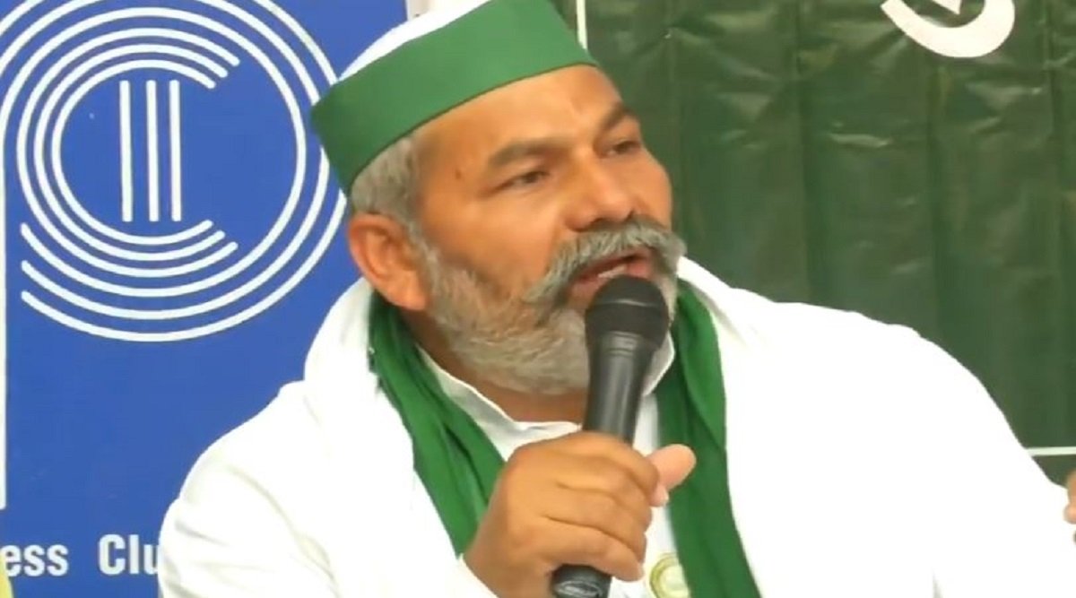 rakesh tikait, lakhimpur kheri, bjp worker killing, bjp worker murder up