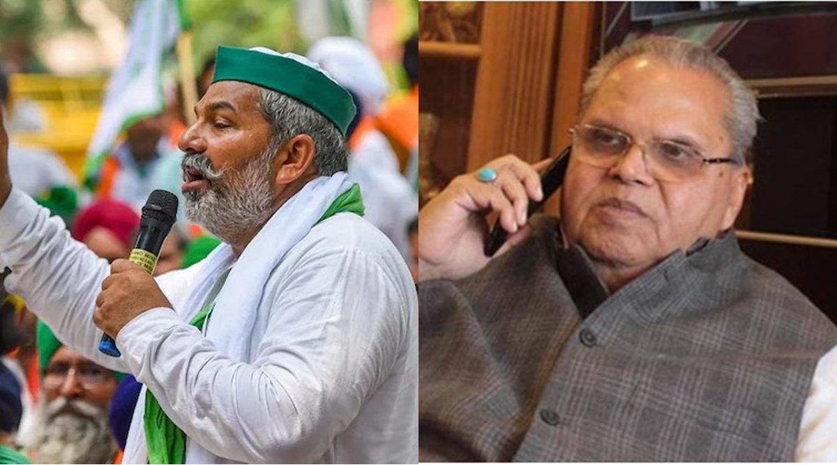 rakesh tikait, bku satyapal malik
