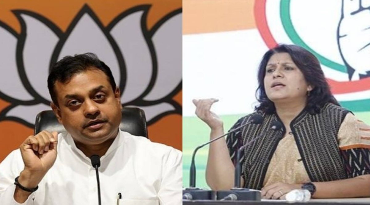 sambit patra, supriya shrinate, captain amrinder singh