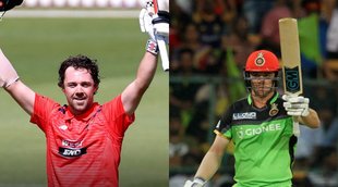 former-rcb-batsman-travis-head-hits-36-balls-160-runs-with-127-balls-230-runs-innings-by-australian-batsman-before-t20-world-cup-in-marsh-cup-video