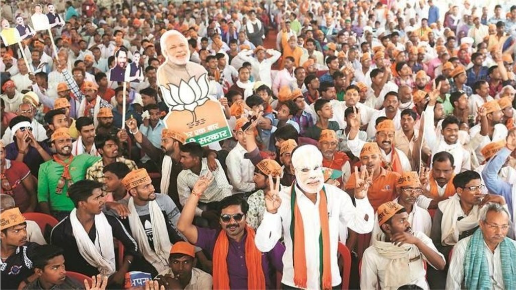 आगामी विधानसभा चुनावों को देखते हुए आरएसएस ने भाजपा को किसानों के प्रति नरम रुख अपनाने की सलाह दी है। (एक्सप्रेस फाइल फोटो)