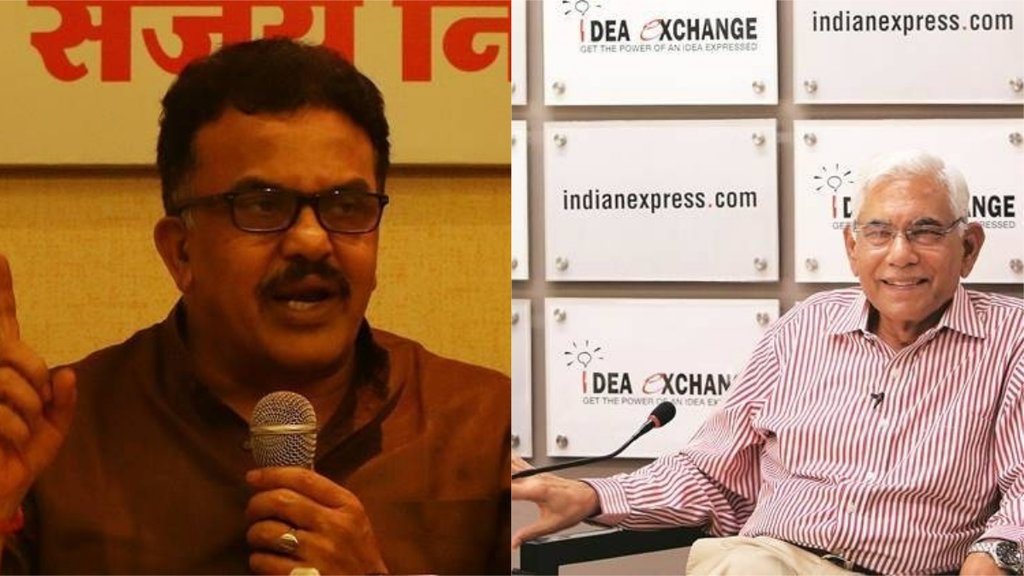 कांग्रेस नेता से माफ़ी मांगते हुए पूर्व सीएजी विनोद राय ने कहा कि उन्होंने गलती से संजय निरुपम का नाम लिया था। (एक्सप्रेस फोटो)