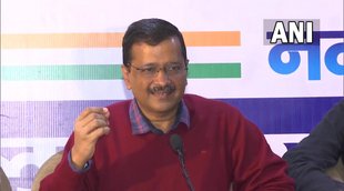 Arvind Kejriwal in Haridwar