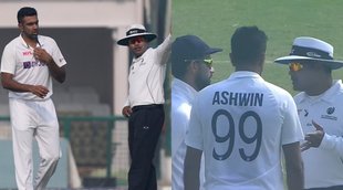 ind-vs-nz-ravichandran-ashwin-argument-with-umpire-nitin-menon-kanpur-test-head-coach-rahul-dravid-talked-to-match-referee-javagal-srinath-watch-video