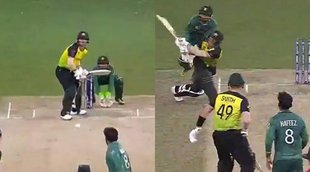 Australian opener David Warner Gautam Gambhir double bounce delivery Mohammad Hafeez T20 Wolrld Cup Pak vs Aus