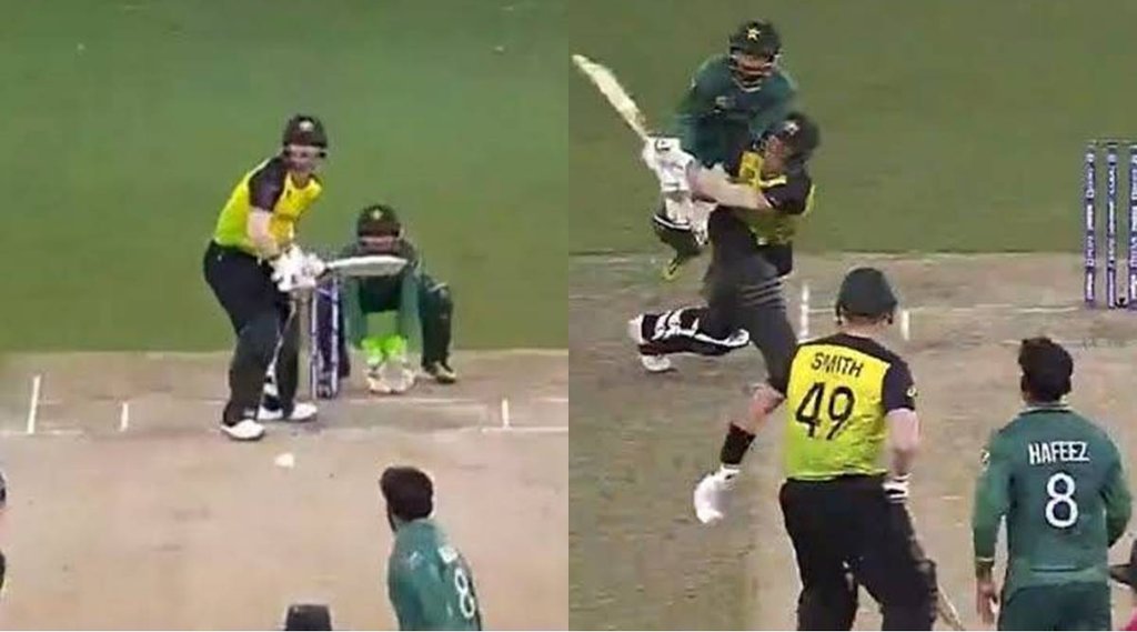 Australian opener David Warner Gautam Gambhir double bounce delivery Mohammad Hafeez T20 Wolrld Cup Pak vs Aus