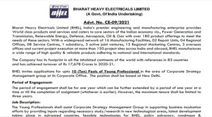 BHEL Recruitment 2021