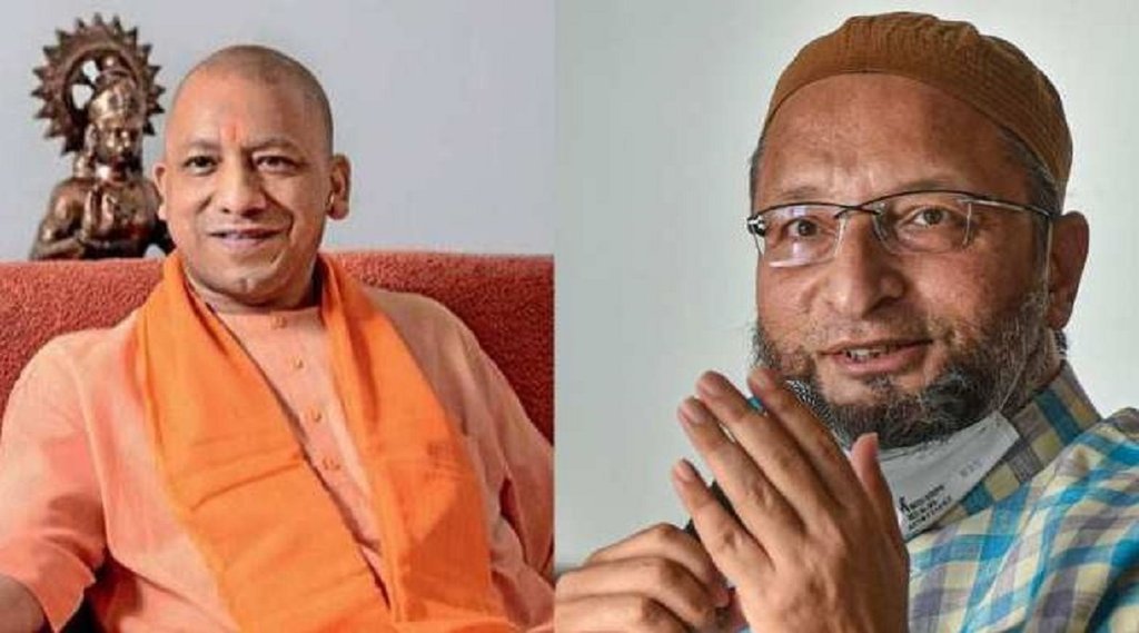 Asaduddin Owaisi, Yogi Adityanath