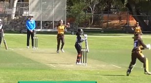 Courtney Neale 24 deliveries Taking 4 wickets Hat-Trick Southern Australia Premier Cricket T20 Match