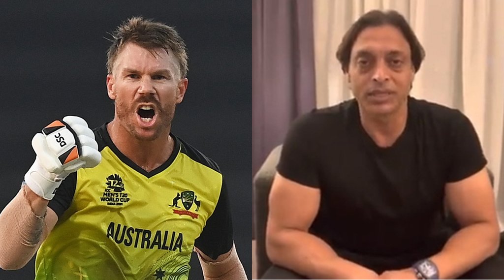 David Warner Shoaib Warner Player of the Tournament furious