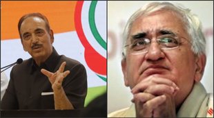 Gulam Nabi Azad, Salman Khurshid
