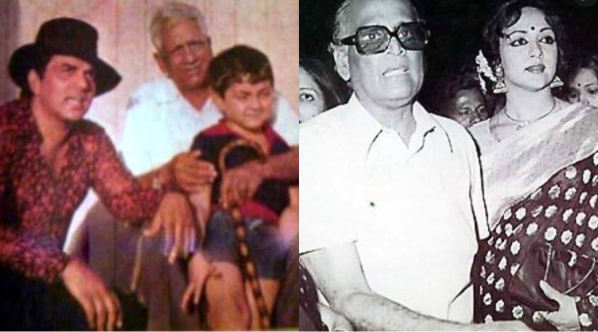 Hema Malini, Dharmendra, Dharmendra Father,