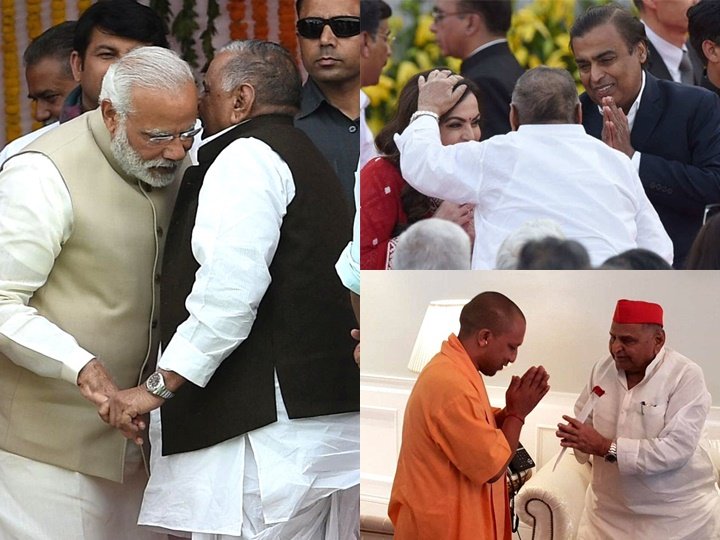 Mulayam Singh Yadav Birthday: मुलायम सिंह यादव देश की राजनीति का बहुत बड़ा नाम रहे हैं। तीन बार यूपी के सीएम रहने वाले मुलायम के बेटे अखिलेश यादव (Akhilesh Yadav) भी उस कुर्सी पर बैठ चुके हैं। मुलायम के परिवार से डिंपल यादव (Dimple Yadav) औऱ शिवपाल यादव (Shivpal Yadav) समेत करीब दो दर्जन लोग राजनीति में सक्रिय हैं। 22 नवंबर 1939 को इटावा में जन्मे मुलायम 82 साल के हो गए हैं। आइए जानें किन फिल्मी हस्तियों संग अपना जन्मदिन शेयर करते हैं मुलायम: