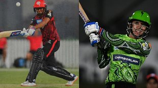 Harmanpreest Kaur Smriti Mandhana WBBL 2021 22 Melbourne Renegades Women vs Sydney Thunder Women Womens Big Bash League