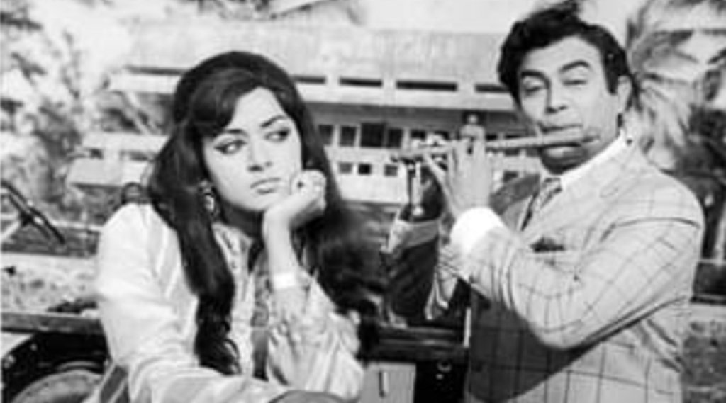 Sanjeev Kumar, Hema Malini, Dharmendra, Dream Girl