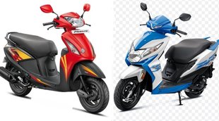 Hero Pleasure Plus vs Honda Dio