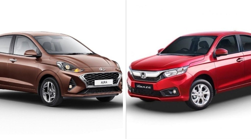 Hyundai Aura vs Honda Amaze