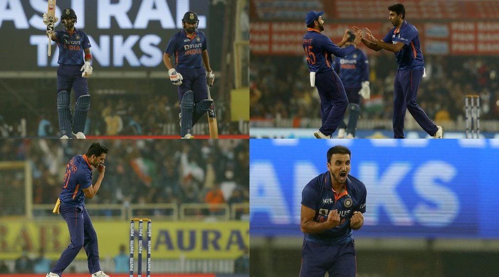 IND vs NZ 2nd T20 Highligts Result Harshal Patel Ravichandran Ashwin Rohit Sharma KL Rahul India Beats New Zealand