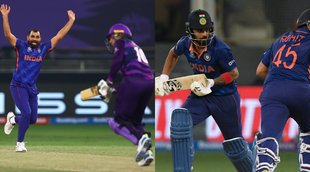 IND vs SCO T20 World Cup 2021 Match Result Highlights Mohammad Shami Ravindra Jadeja KL Rahul Rohit Sharma