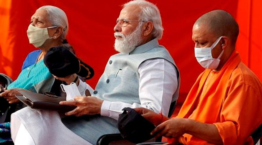Prime minister Narendra Modi ,Cm Yogi,BJP