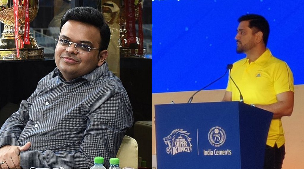 ms-dhoni-future-plan-to-play-his-last-t20-match-in-chennai-chepauk-stadium-bcci-secretary-jay-shah-speaks-on-hosting-ipl-2022-in-india-also-speaked-on-auction-video
