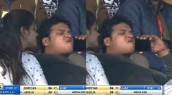 IND VS NZ के दौरान स्टेडियम में ‘गुटखा’ खाने वाला शख्स आया मीडिया के सामने, कहा – मैं खा रहा था मीठी सुपारी