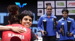 WTT Contender: ब्रॉन्ज मेडलिस्ट बनने के बाद मनिका बत्रा ने अर्चना कामत संग मिल जीता गोल्ड, अनुपम खेर ने ऐसे किया ‘सलाम’