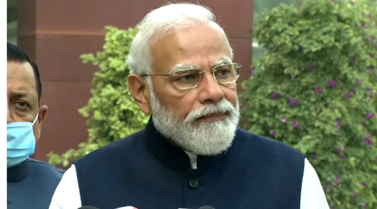 Narendra Modi, Parliament Session 2021