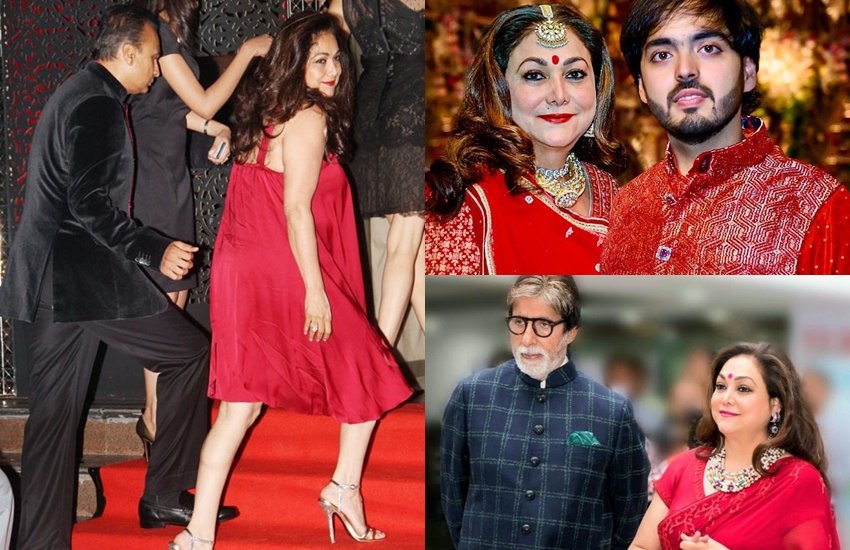 Tina Ambani Red Dress: टीना अंबानी रिलायंस (Reliance) इंडस्ट्रीज के मुकेश अंबानी (Mukesh Ambani) के छोटे भाई अनिल अंबानी (Anil Ambani) की पत्नी हैं। नीता अंबानी (Nita Ambani) टीना की भाभी हैं। टीना अंबानी बेहद खूबसूरत हैं। वैसे तो उनपर हर रंग के कपड़े जचते हैं लेकिन लाल लिबास में वह और भी सुंदर दिखती हैं। आइए देखें धीरूभाई अंबानी (Dhirubhai Ambani) की छोटी बहू की कुछ तस्वीरें: 