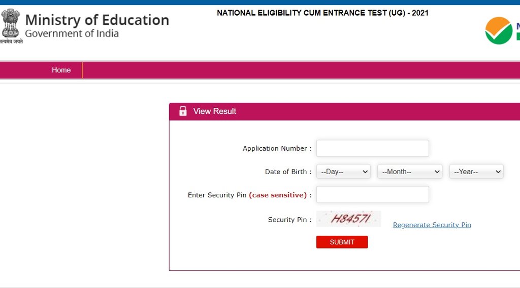 NEET, NTA NEET Result 2021, NEET UG Result 2021, NTA NEET UG Result 2021