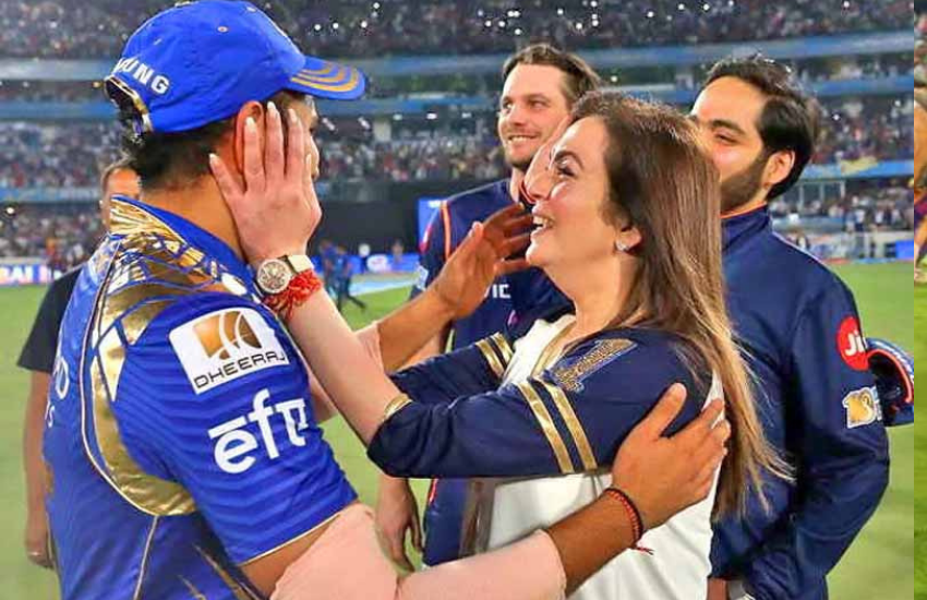 आईपीएल दुनिया की सबसे बड़ी टी 20 लीग है और नीता अपनी टीम मुंबई इंडियंस का हौसला बढ़ाने के लिए हमेशा मौजूद रहती हैं।