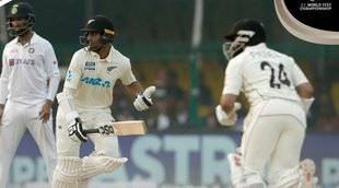 Rachin Ravindra Ajaz Patel India vs New Zealand Kanpur Test Green Park