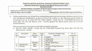 Railway Recruitment 2021