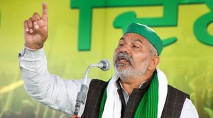 Farmers movement, Rakesh Tikait, March with tractor, Parliament House, January 26