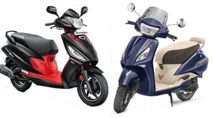 TVS Jupiter vs Hero Maestro Edge 110